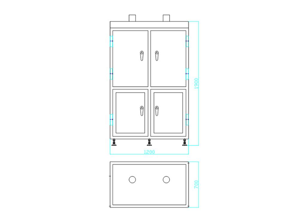 Bàn kiểm tra rò rỉ thiết bị chân không